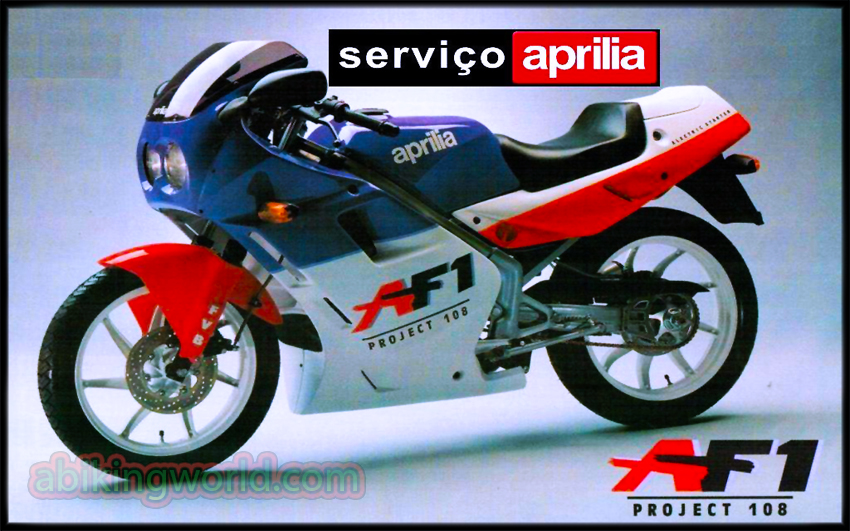 APRILIA AF1 125 PROJECT 108 SPORT SPECIFICATIONS