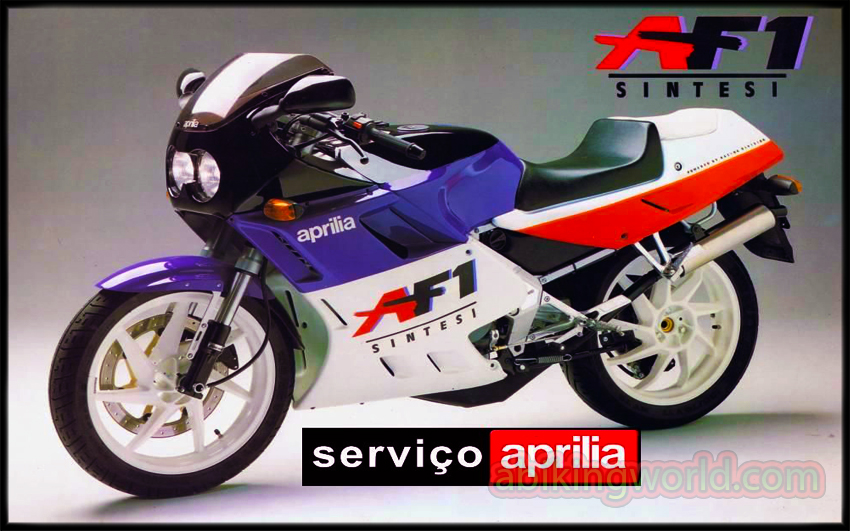 APRILLIA AF1 125 SINTESI SPECIFICATIONS