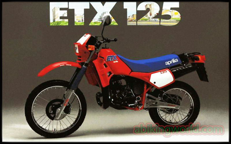 APRILIA 1984 - 1985 ETX 125 SPECS