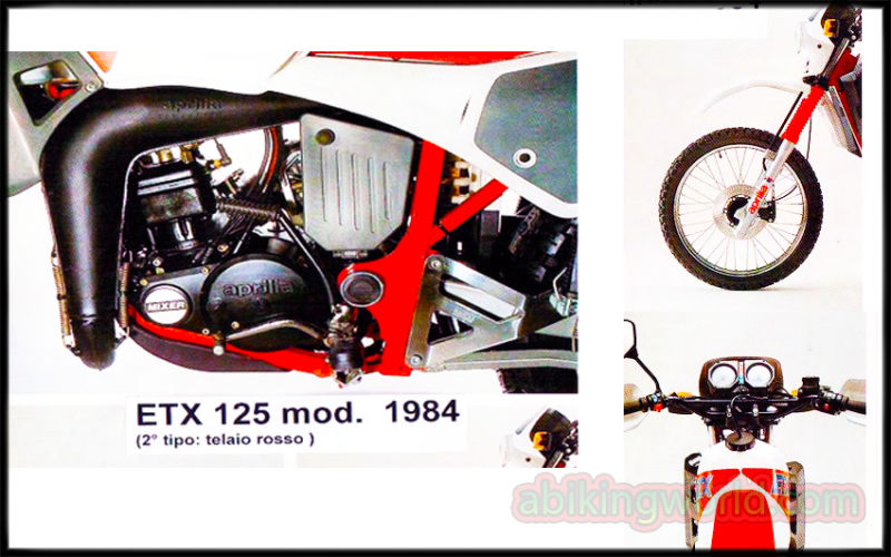 APRILIA ETX 125 1985SPECS