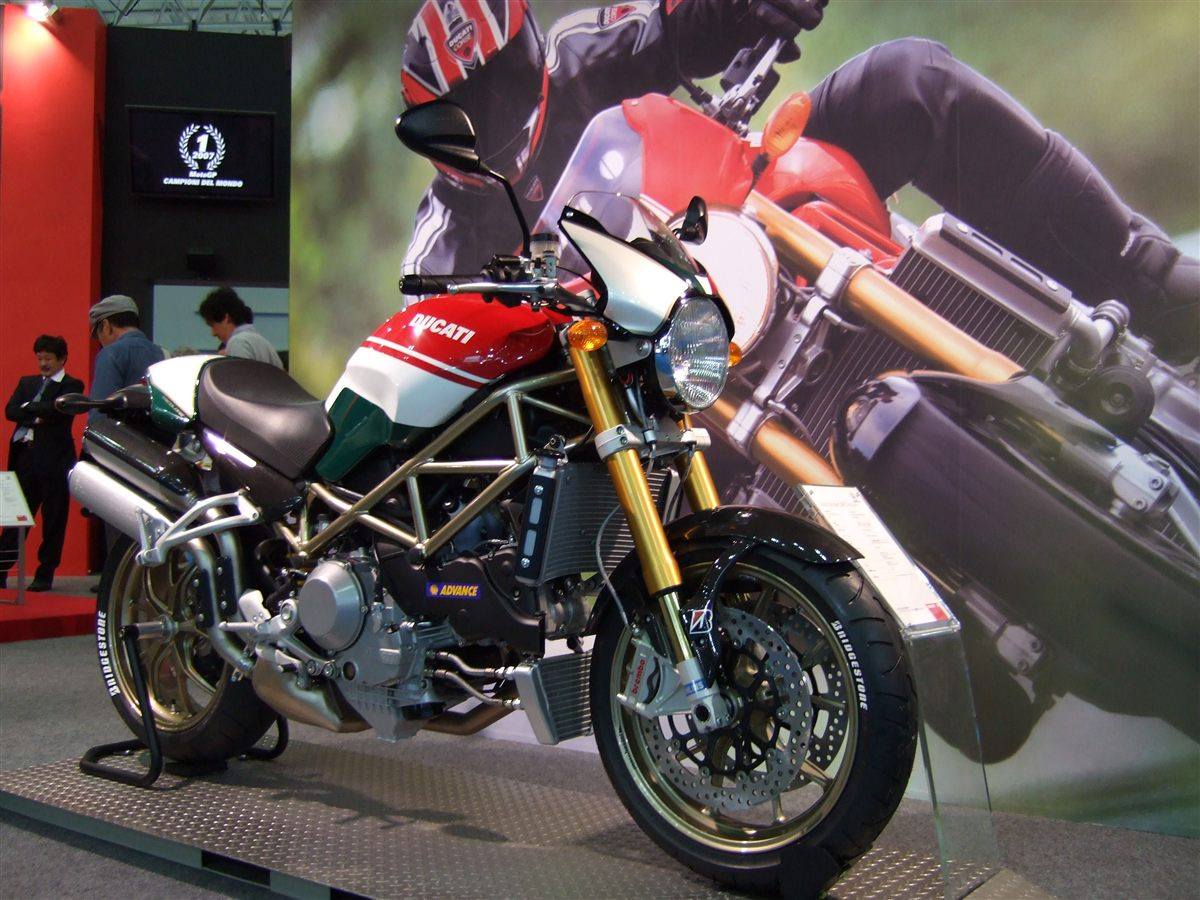 DUCATI MONSTER S4RS TRICOLORE 2008