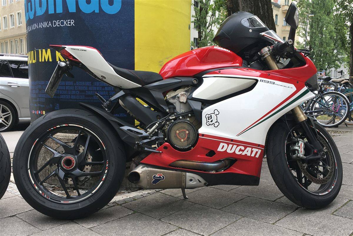 DUCATI PANIGALE 1199S TRICOLORE 2013