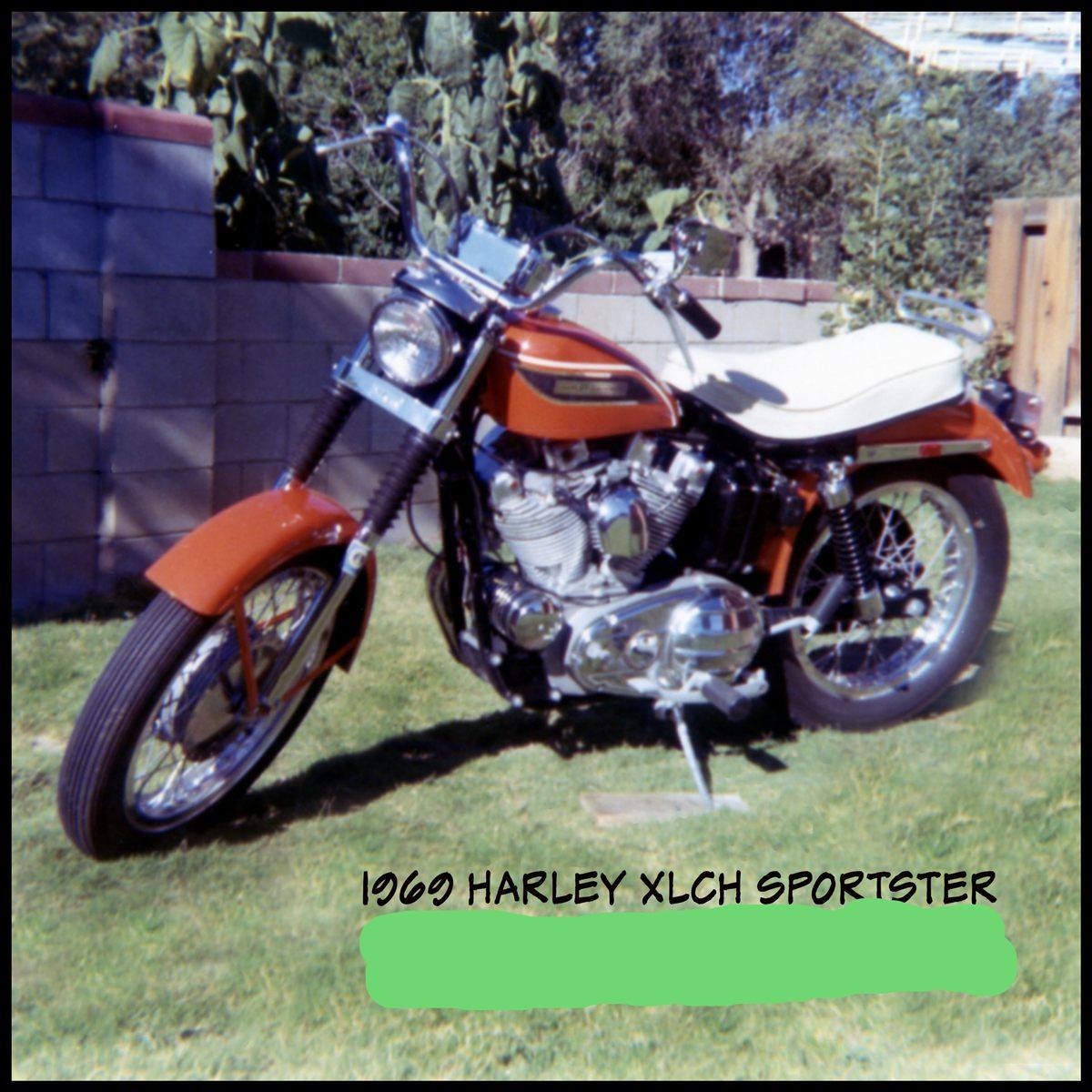 HARLEY-DAVIDSON SPORTSTER 900 XLCH 1969 - 1971