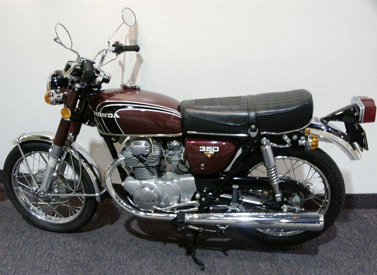 HONDA CB 350G DISC 1973