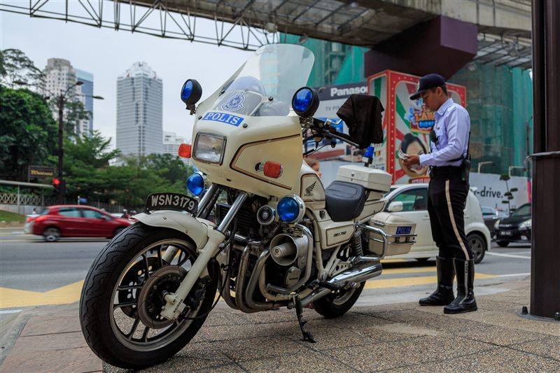 HONDA CBX 750P POLICE 1986 - 1999