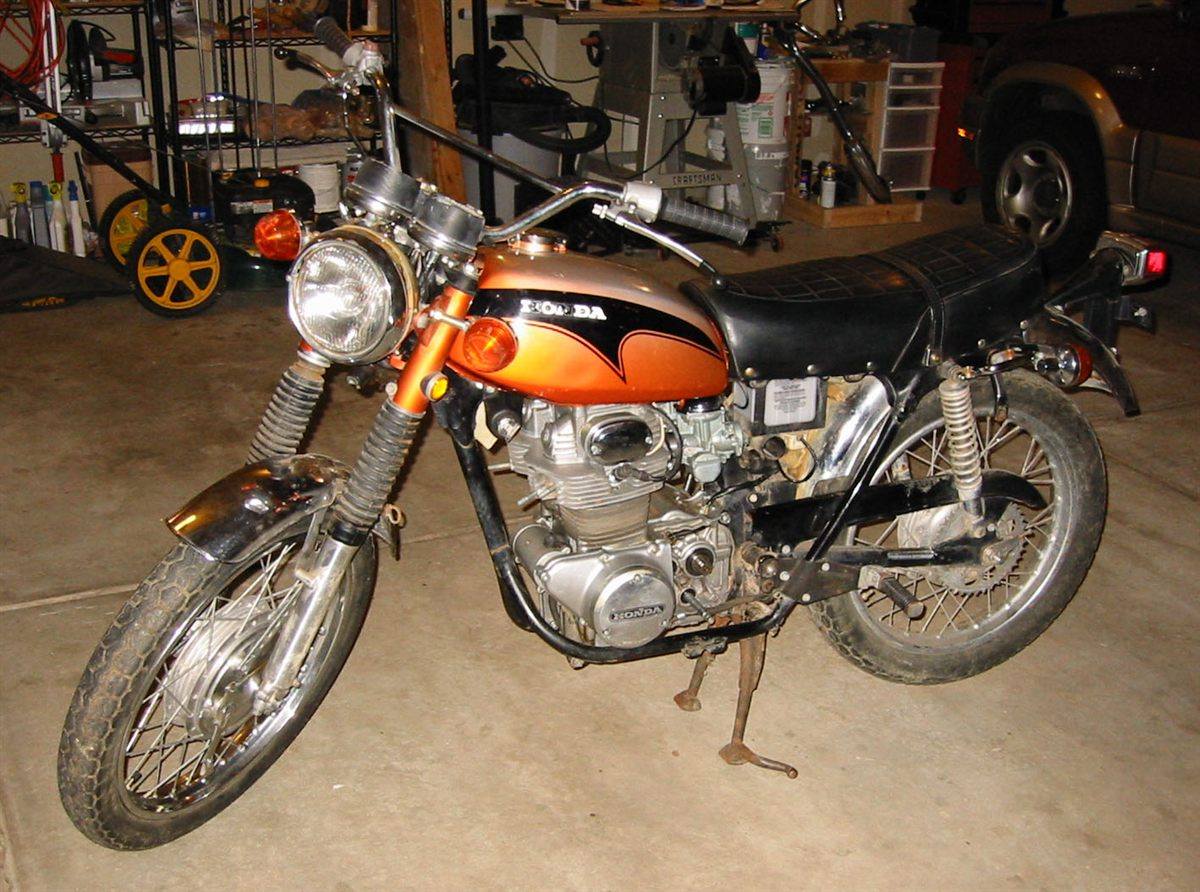 HONDA CL 350 1970 - 1973