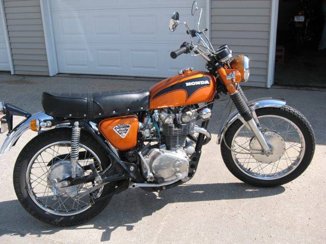 HONDA CL 450 SCRAMBLER 1968 - 1974