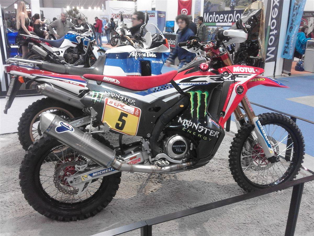 HONDA CRF 450 RALLY DAKAR TEAM MONSTER ENERGY 2018