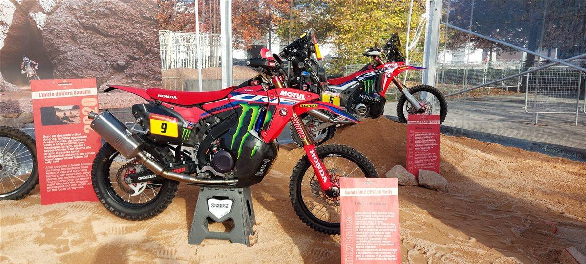 HONDA CRF 450 RALLY DAKAR TEAM MONSTER ENERGY 2020