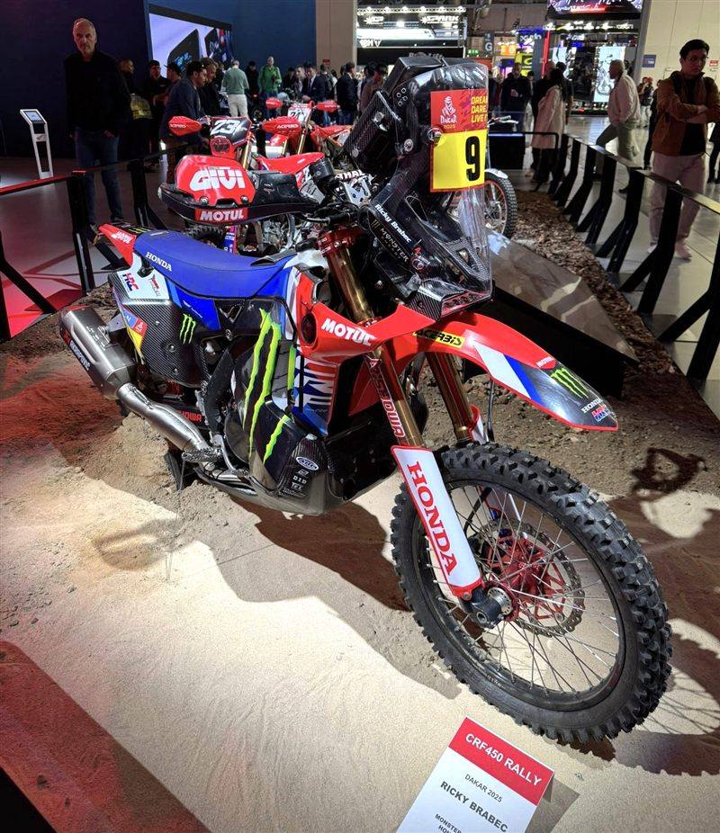 HONDA CRF 450 RALLY DAKAR TEAM MONSTER ENERGY 2021