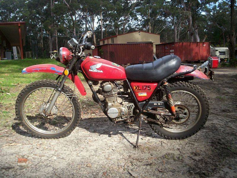 HONDA XL 175 1973 - 1974